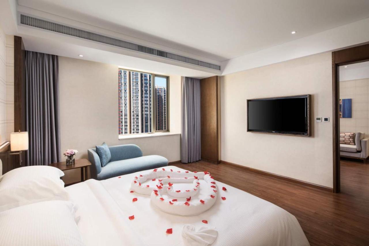 Ramada By Wyndham Baoji Jintai Hotel Exterior foto